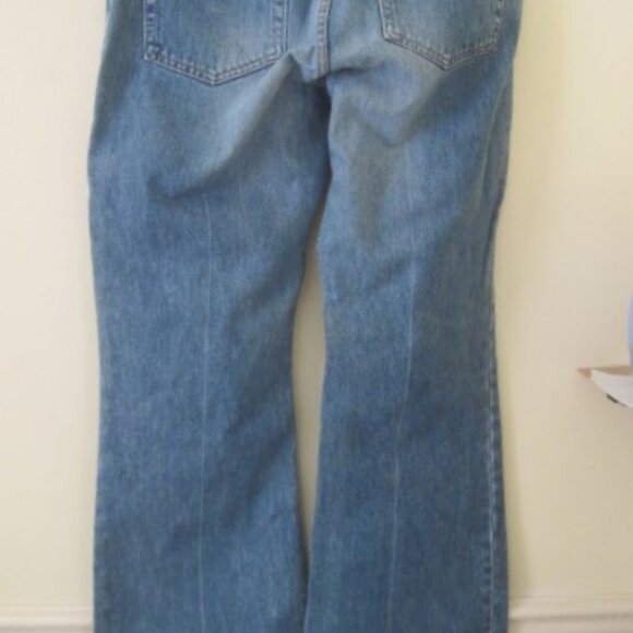 GAP-Rare Made in America-Jeans Women's Size 14R-Long and Lean Denim-100% Cotton - Picture 4 of 7